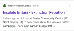 to continue to support Extinction Rebellion