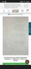 Who supplies Howdens' compact laminate worktops?