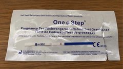 Faint lines on pregnancy tests