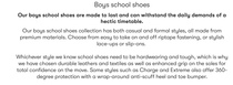 To be surprised at some of the shoes parents but their kids in?