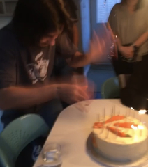 To Think That Blowing Out Candles on a Cake is Unhygienic?