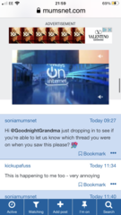 Yet again the sliding ad is back 😡😡😡😡😡😡😡