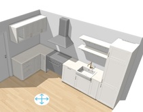 Follow-up: I invite your comments on my NEW kitchen plan (with photo)