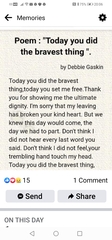 Knew it would come one day..