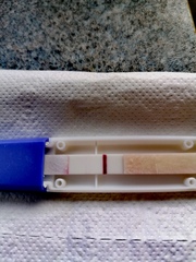 Weird bfp or a bfn? Pics included