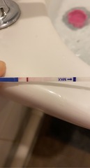 Positive line? On the implant..