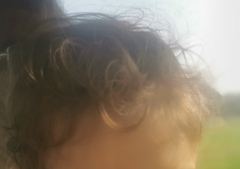 to be really annoyed at my partner for cutting our 13 month old's hair?