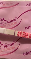 very faint line on pregnancy test