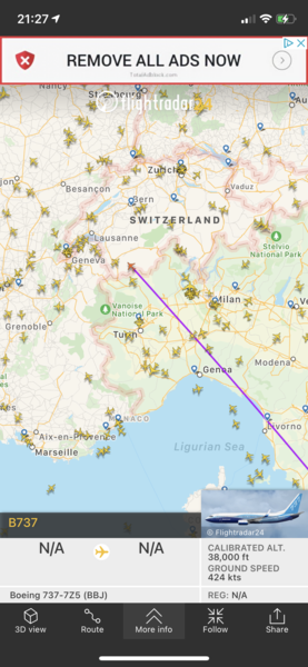 Any flightradar 24 geeks?