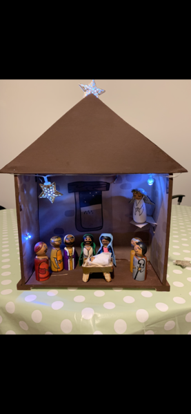 Black nativity set