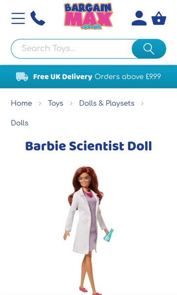 Where to buy Prof Sarah Gilbert Barbie?!