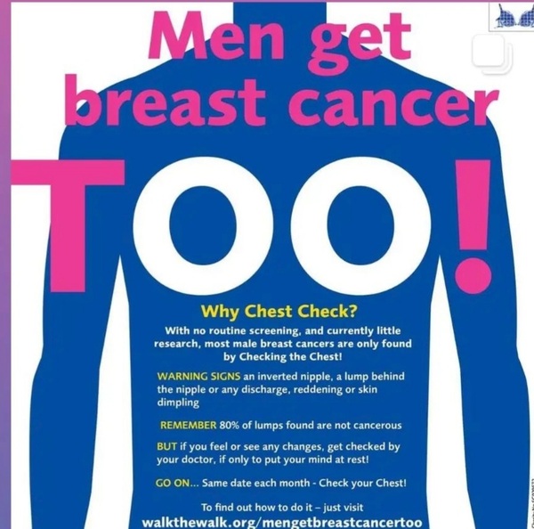 People get breast cancer too