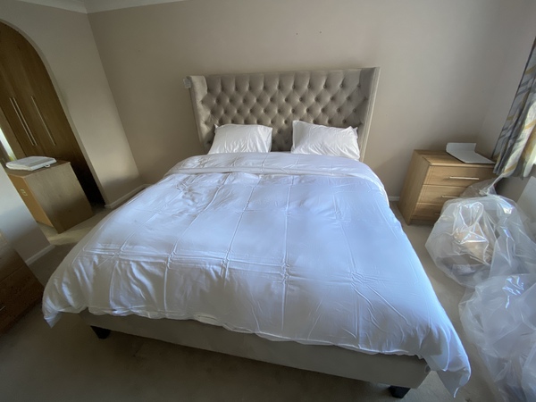 To ask what your bedroom looks like?