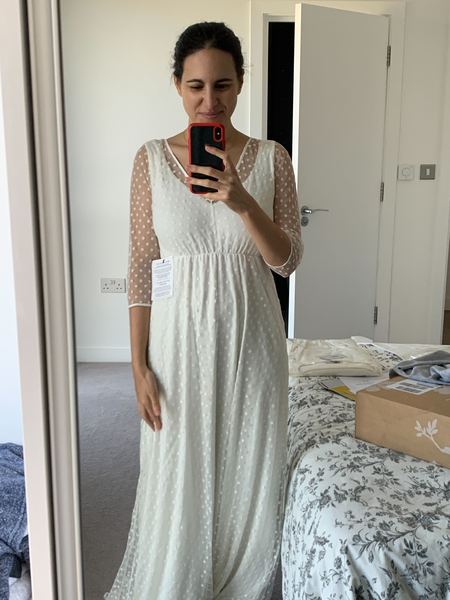 How much do breasts grow in the second trimester of pregnancy? Wedding dress question