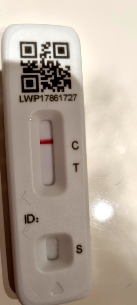 Could blood on the swab cause a false positive LFT?