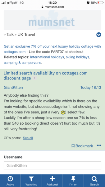 I put this in UK travel but I thought MN Towers might know something!