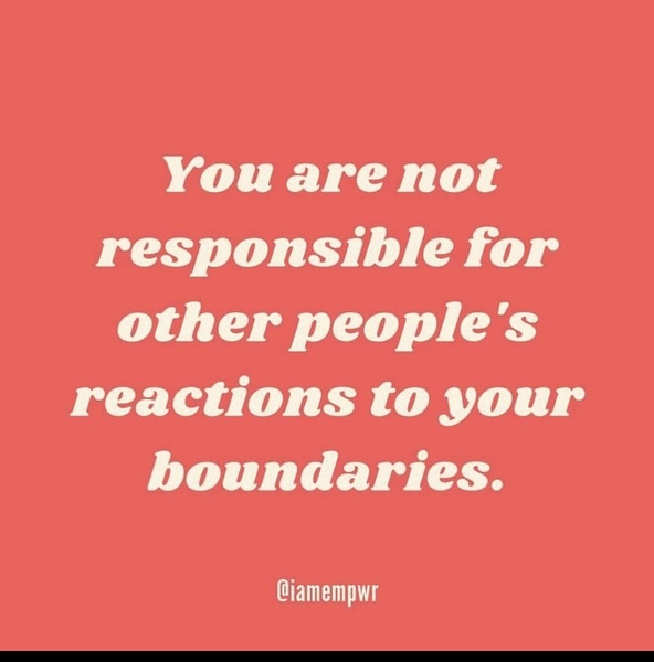 How do you know what a reasonable boundary is?
