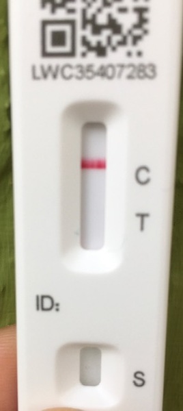 DD positive LFT but negative PCR