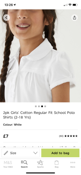 DD hates wearing polo shirts for school - any ideas?