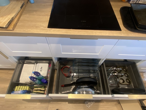How to use deep kitchen drawers