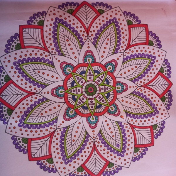 Adult colouring books
