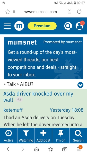 Adverts autoplaying music on thread opening