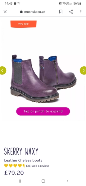 Chunky chelsea boots