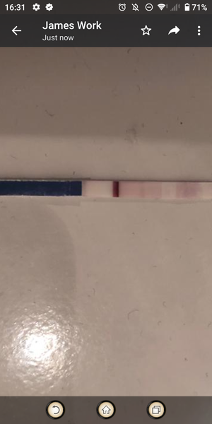 Faint Line Or Evap?