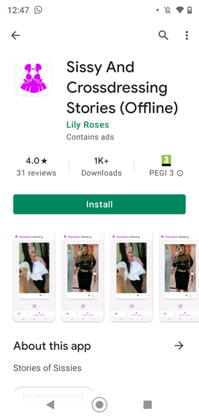 App Fetishizing Forcible Transitioning of Kids Available on Google Play