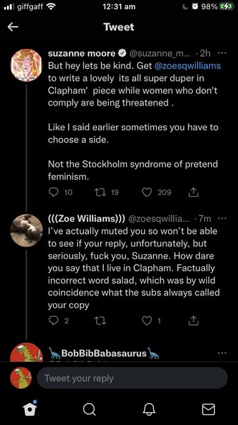 I'm disappointed - Zoe Williams on language