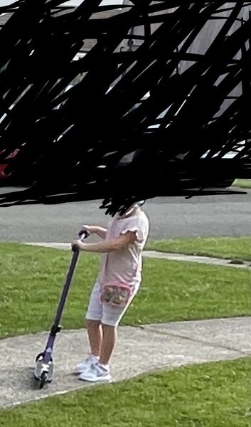 Dd in bigger clothes than her age. Does it really matter?