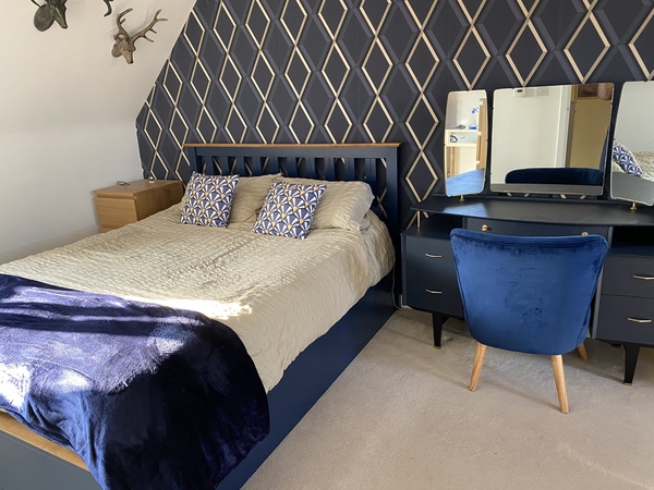 To ask what your bedroom looks like?
