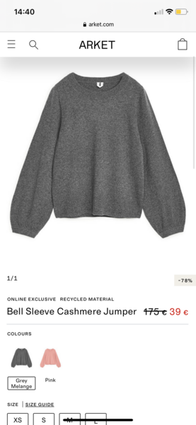 Public service announcement- cashmere jumper!