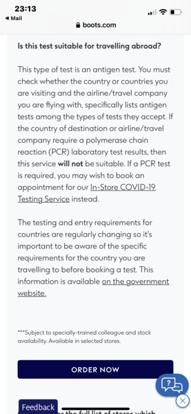 New rules for entering Portugal from UK