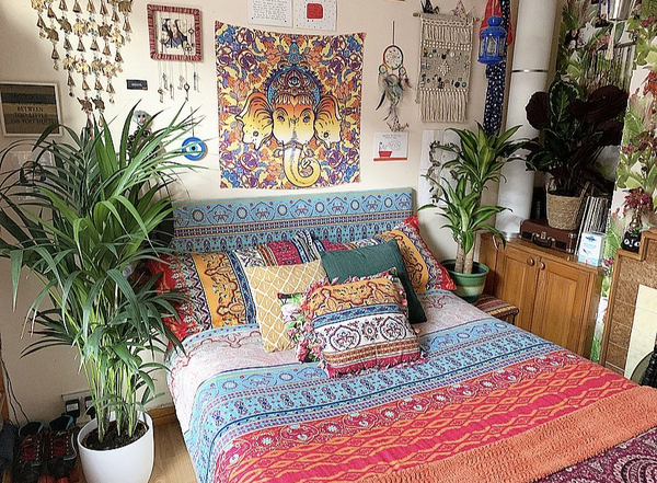 To ask what your bedroom looks like?