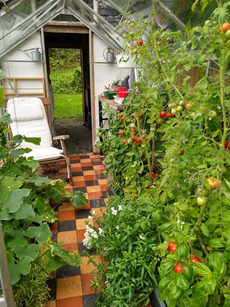 Can I see inside your greenhouse please?