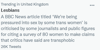 BBC article about cotton ceiling