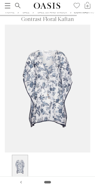 Help me find a kaftan for an upcoming beach holiday?