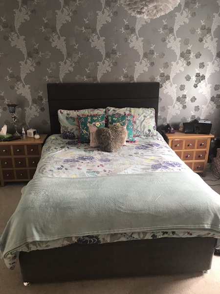 To ask what your bedroom looks like?