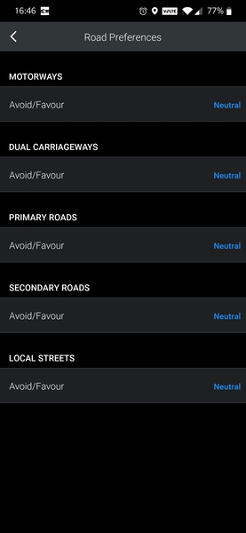 Is there a sat nav that has a setting to avoid narrow country roads? Or a trick to make mine avoid them!?