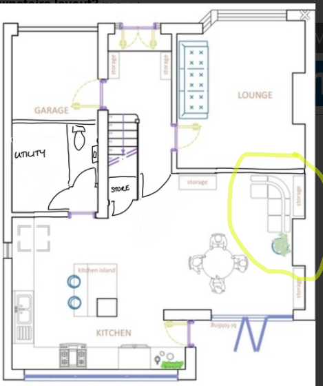 Thoughts on our proposed new downstairs layout?