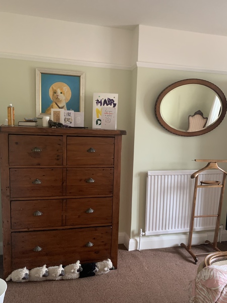 To ask what your bedroom looks like?