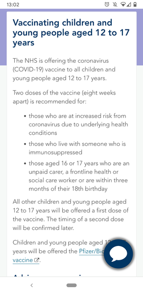Scotland - 16 yr old got turned away at 2nd vaccine drop in