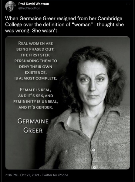 Too Radical to Speak: Germaine  Greer, Janice Raymond, Julia Long