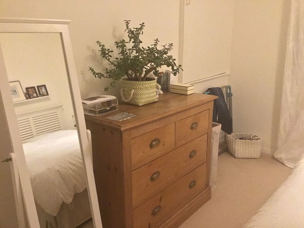 To ask what your bedroom looks like?