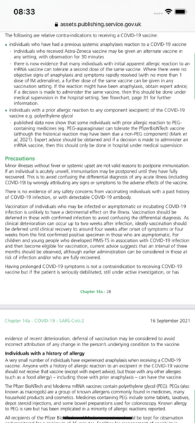 Vaccine after close contact