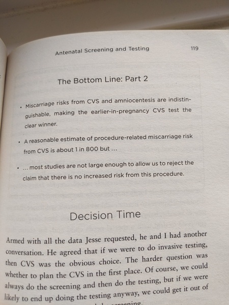 Amnio vs CVS - how to choose?