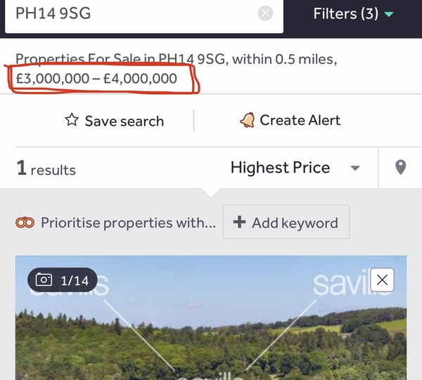 What does £1.65m buy where you live?