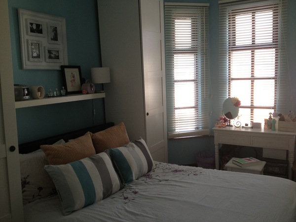 To ask what your bedroom looks like?