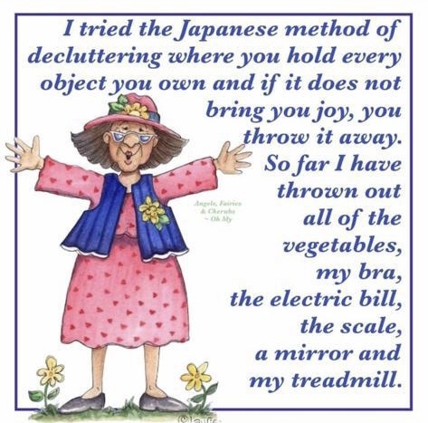 I just found out how tidy people keep tidy!!!!!